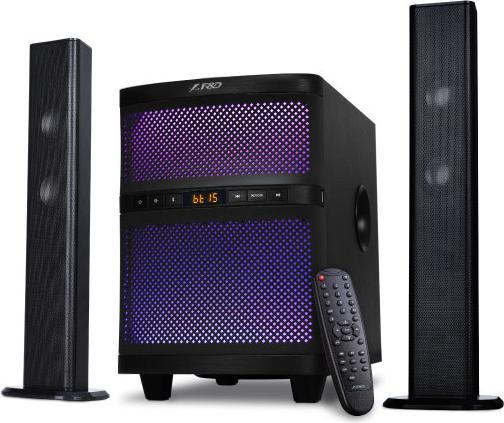 Image du produit Fenda Multimédia - Haut-parleur F&D T-200X (17.5Wx2+35W (RMS), Subwoofer Réponse en fréquence : 30Hz104 (1 paire, 70 W)