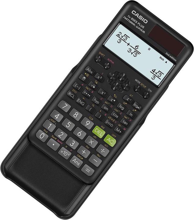 Actual product image Casio FX-85ES Plus 2nd Edition (Solar cells, Batteries)