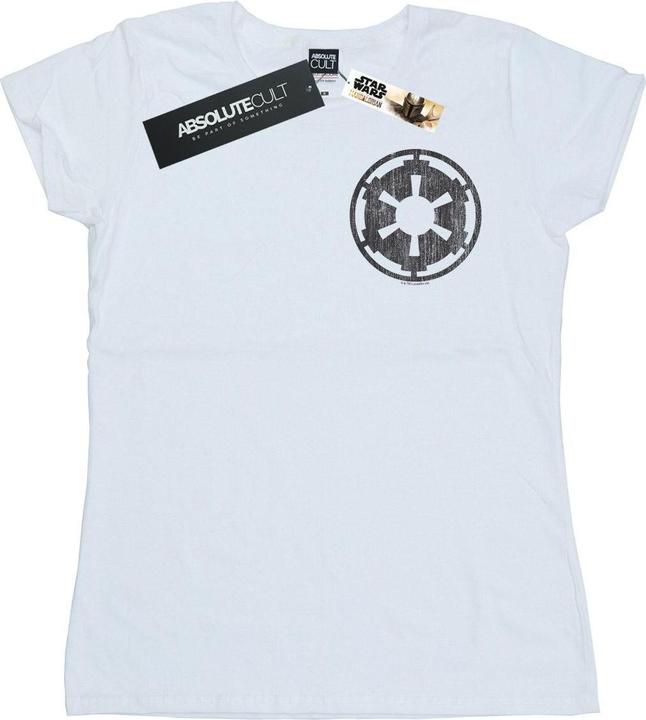 Star Wars The Mandalorian Galactic Empire Insignia Breast Print TShirt (M)