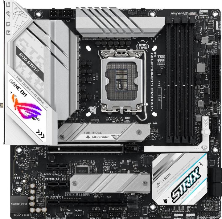 Image du produit ASUS ROG STRIX B760-G GAMING WIFI (LGA 1700, Intel B760, mATX)
