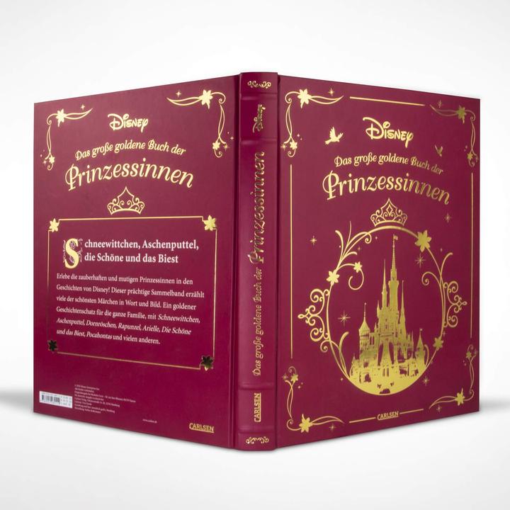 Actual product image Disney Das grosse goldene Buch der Prinzessinnen (German, Walt Disney, 2018)