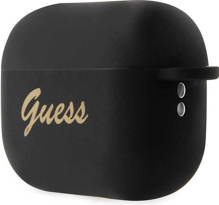 Produktbild Guess 4G Charms Heart Silicone Case für Apple Airpods Pro 2 - black (Kopfhörer Tasche)