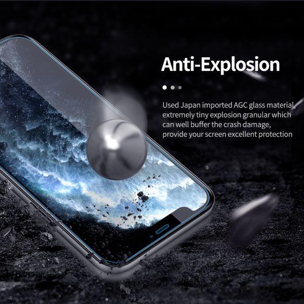 Actual product image Nillkin H+ PRO protective glass (1 Piece, Apple iPhone 12 Pro Max)