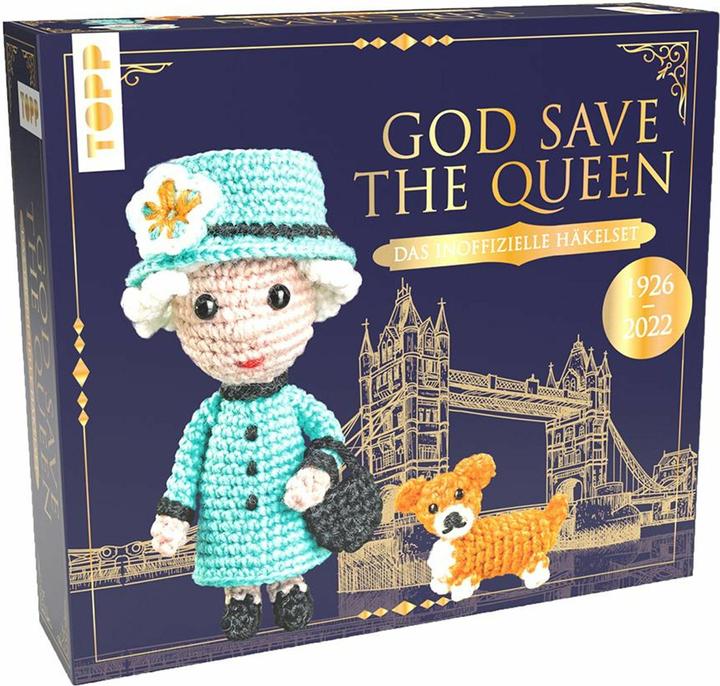 Produktbild Topp Häkelset "God save the Queen"