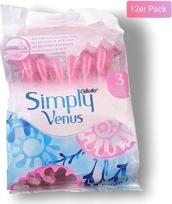 Actual product image Gillette Venus Disposable razor Simply Ven3