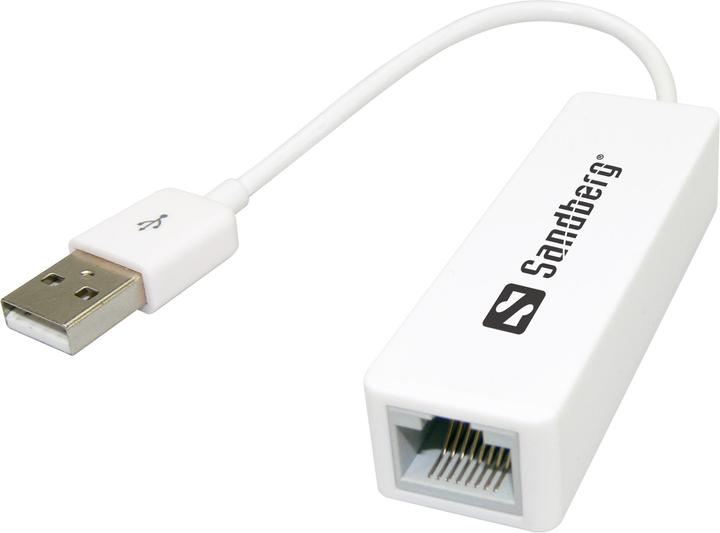 Actual product image Sandberg USB to Network Converter (USB 2.0, RJ45 (1x))