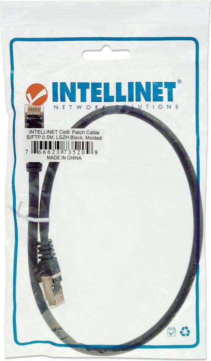 Produktbild Intellinet Patchkabel (S/FTP, CAT6, 0.50 m)