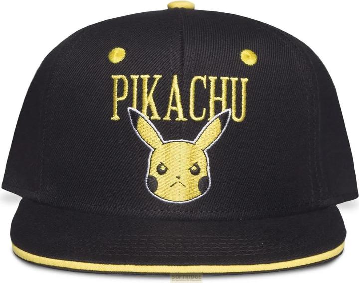 Pokémon Angry Pika Men's Snapback Cap (One Size)