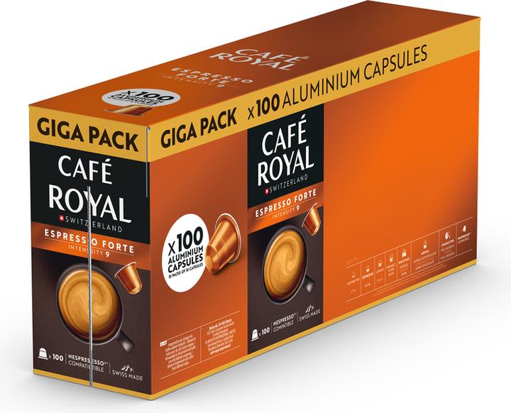 Café Royal Espresso Forte (100 x Porta.)