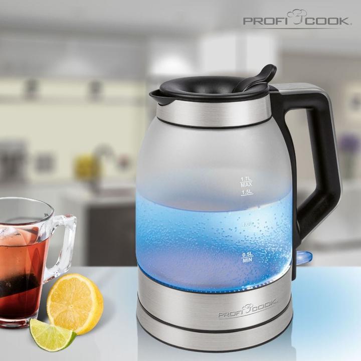 Produktbild Proficook PCWKS 1215 G GlasWasserkocher (1.70 l)