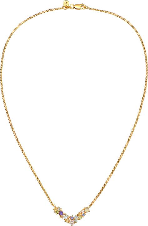 Immagine prodotto Elli Collana PREMIUM Pietra di luna Topazio Ametista Argento 925 (Argento 925 placcato oro, Labradorite, Pietra lunare, olivina, Citrino, Ametista, Topazio, 42 cm)