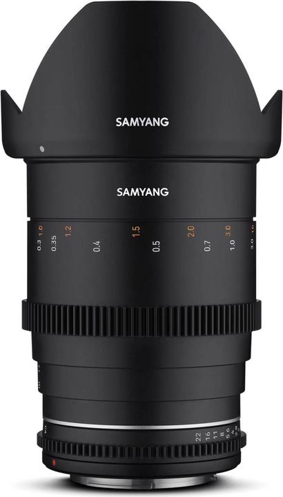 Image du produit Samyang MF 35mm T1,5 VDSLR MK2 Canon RF (Canon RF, Plein format, APS-C / DX, Micro Four Thirds)