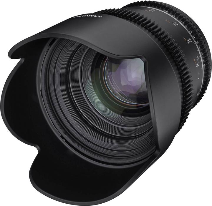 Actual product image Samyang MF 50mm T1.5 VDSLR MK2 Canon RF (Canon RF, Micro Four Thirds, APS-C / DX, full size)