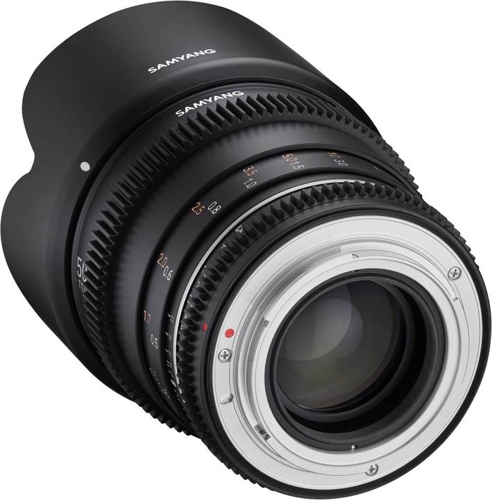 Actual product image Samyang MF 50mm T1.5 VDSLR MK2 Canon RF (Canon RF, Micro Four Thirds, APS-C / DX, full size)