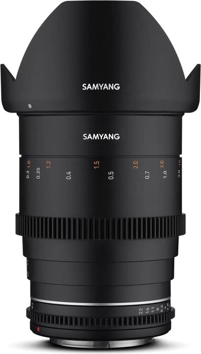 Actual product image Samyang MF 85mm T1.5 VDSLR MK2 Canon RF (Canon RF, full size, APS-C / DX, Micro Four Thirds)