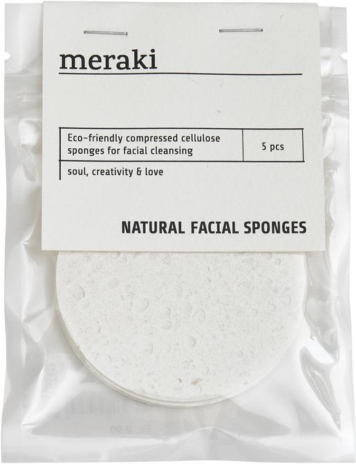 Meraki Natural Facial Spunges (Reinigungstücher)