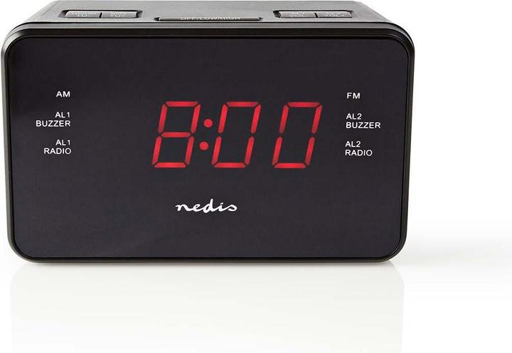Immagine prodotto Nedis Radiosveglia digitale con display a LED (0,9 pollici) FM