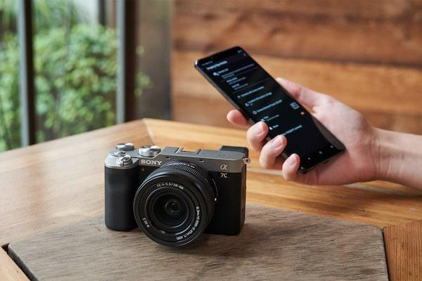Actual product image Sony Alpha 7C Kit (28 - 60 mm, 24.20 Mpx, Full frame)