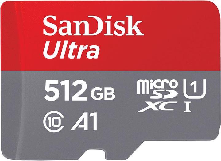 Produktbild SanDisk Ultra A1 (512 GB, microSDXC, U1, UHS-I)