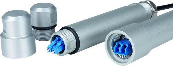 Telegärtner Fibre optic connection module IP67 LC coupling multimode TOC FEM H02052A0253 (Network coupling)