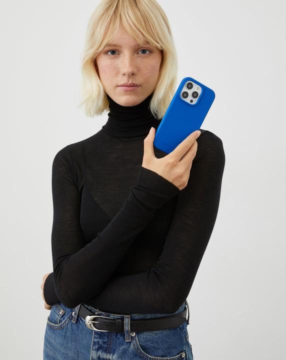 Immagine prodotto iDeal Of Sweden Cover in silicone di design blu cobalto (Apple iPhone 15 Pro Max)