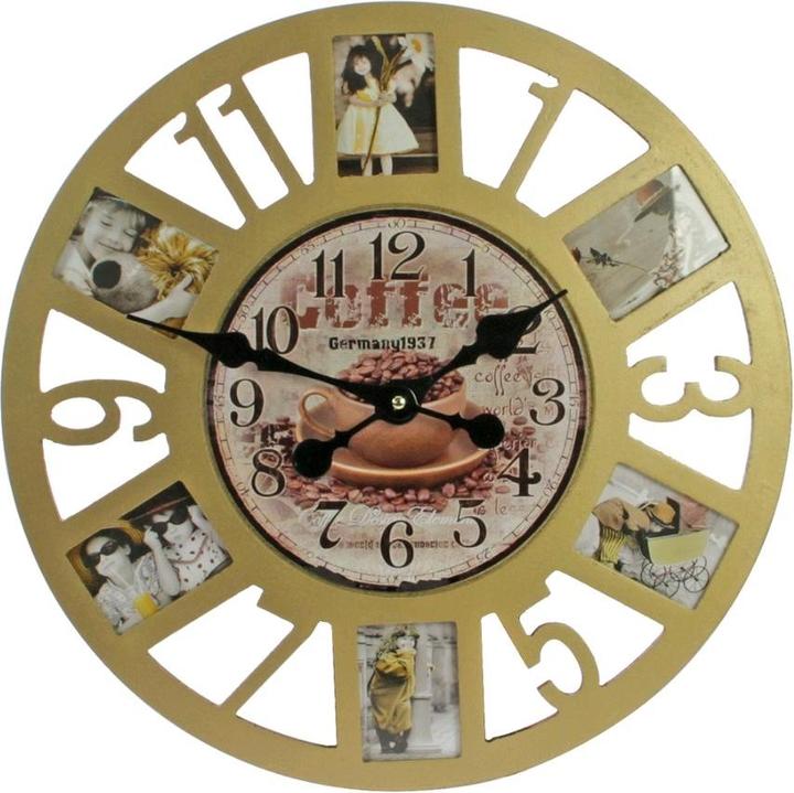 Image du produit Safe Horloge murale avec cadre photo (40 cm)