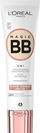 L'Oréal Paris BB Crème C'est Magic 5-in-1 Moisturising Tint Cream 24H For All Skin Types Light and Natural Coverag