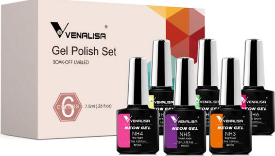 Immagine prodotto Venalisa Gellac Set 2208 (Smalto per unghie effetto gel)