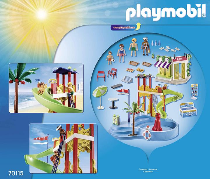 Produktbild Playmobil Aquapark mit Cafe (70115, Playmobil Sports & Action)