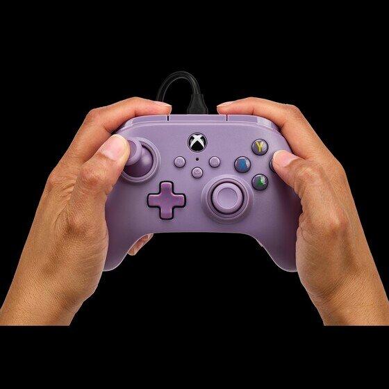 Immagine prodotto PowerA Controller Nano Enhanced Wired per Xbox Serie X|S - Lilla - Microsoft Xbox Serie S (Xbox Series X, Xbox Serie S, PC)