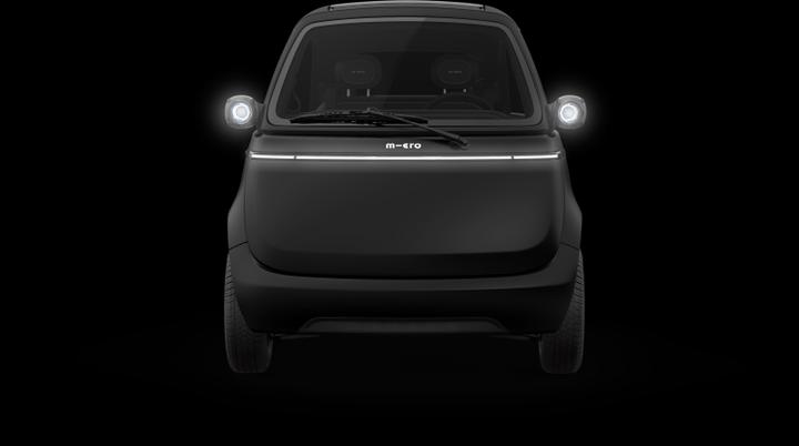 Actual product image Microlino Mid Range Gotham Black (Electric, 17 hp)