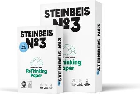 Actual product image Steinbeis Copy Paper No.3 Rec. 80g white A3 500Bl (80 g/m², 500 x, A3)