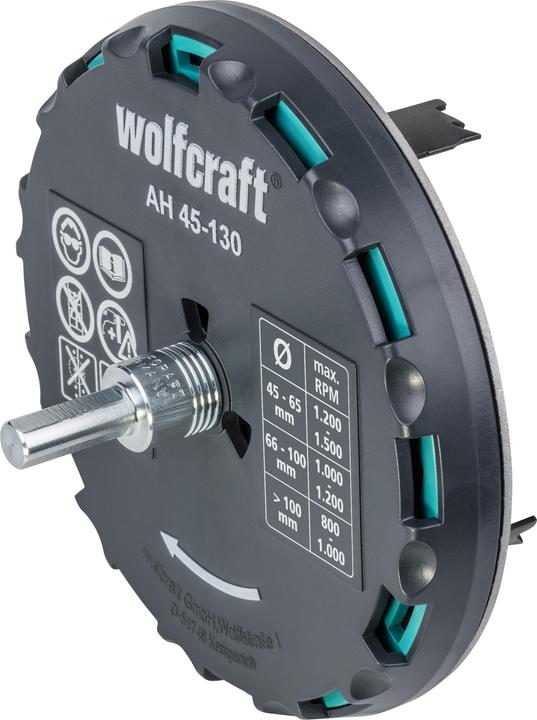 Produktbild wolfcraft wolfcraft 1 AH 45-130 Lochsäge verstellbar ø45-130 (45 mm, 130 mm)