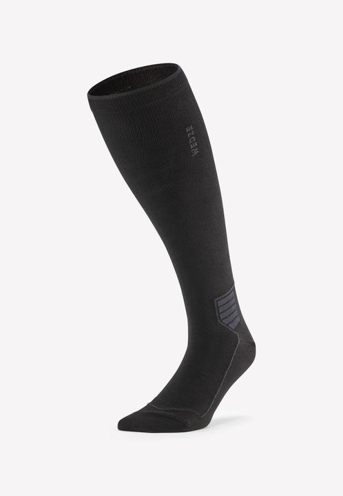 Actual product image Wedze Ski socks for adults - 900 black silk (44, 46)