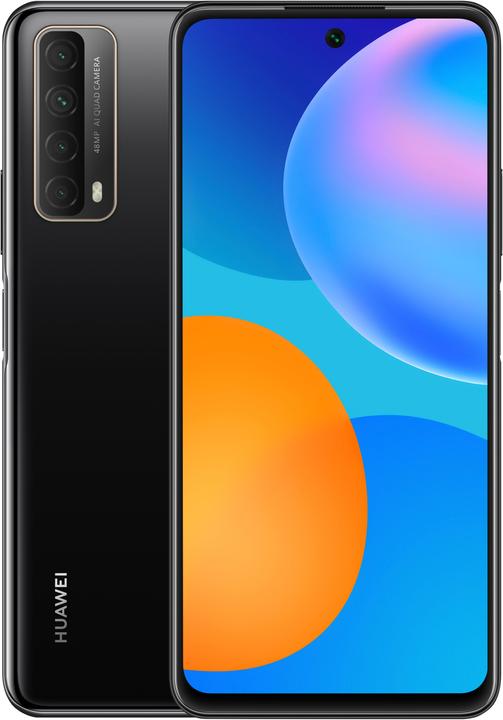 Huawei P smart 2021 (128 Go, Midnight Black, 6.67", Double SIM, 48 Mpx, 4G)