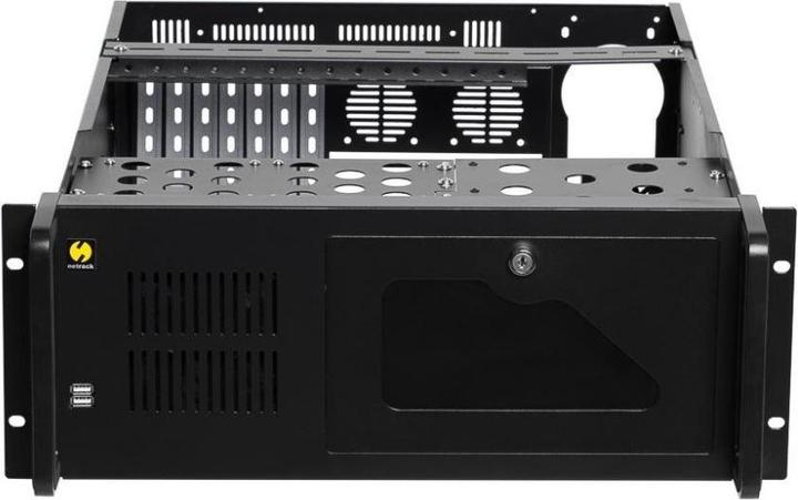 Produktbild Netrack NP5104 serveris case microATX/ATX/eATX, 482*177*530mm, 4U, rack 19