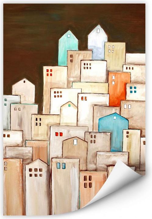 Immagine prodotto Trenddeko Grande città (50 x 80 cm, 30 x 45 cm, 40 x 60 cm, 20 x 30 cm)