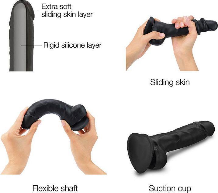 Actual product image Strap-on-me Realistic sliding dildo
