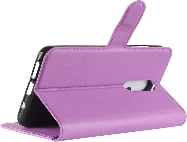 Produktbild MU Classic Leder Hülle mit Litchitextur (Wiko View XL)