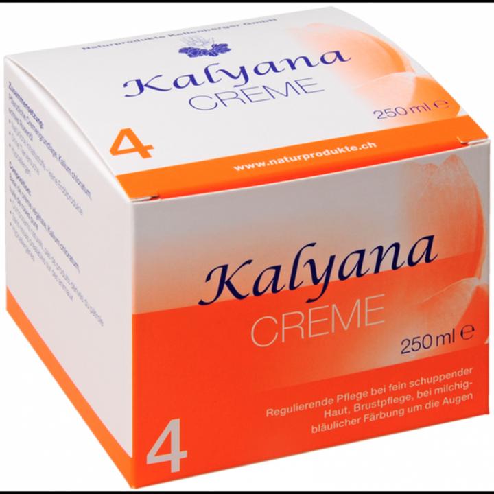 Actual product image Kalyana Cream No. 4 with potassium chloratum 2 (Body cream, 250 ml)