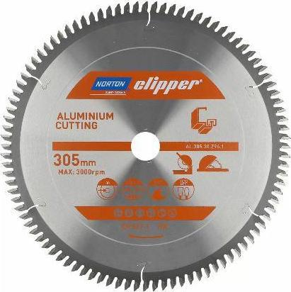 Image du produit MGA Lame carbure Aluminium 305x3.0/2.2x30 Z96 NORTON CLIPPER - 70184608140