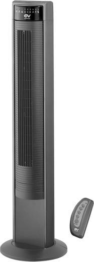 Produktbild Thermorex THERMEX Ariante, Haushaltsturmventilator, Schwarz, Flur, Thermoplast, 55 dB, 1300 m³/h (55 dB)