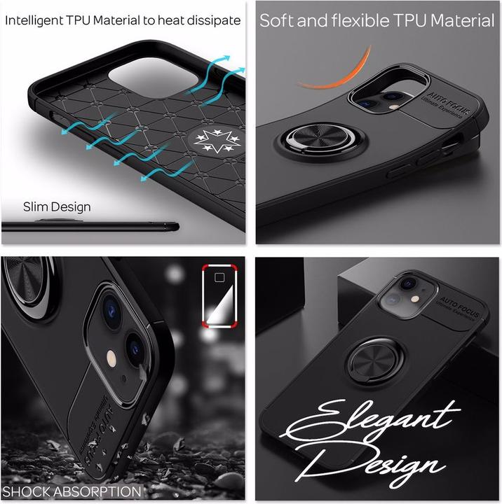 Image du produit Nalia Coque avec Bague (Apple iPhone 12)