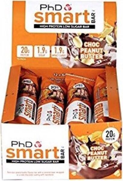 Produktbild PhD Nutrition PHD Smart (Chocolate, Peanut Butter, 12 Stk., 768 g)