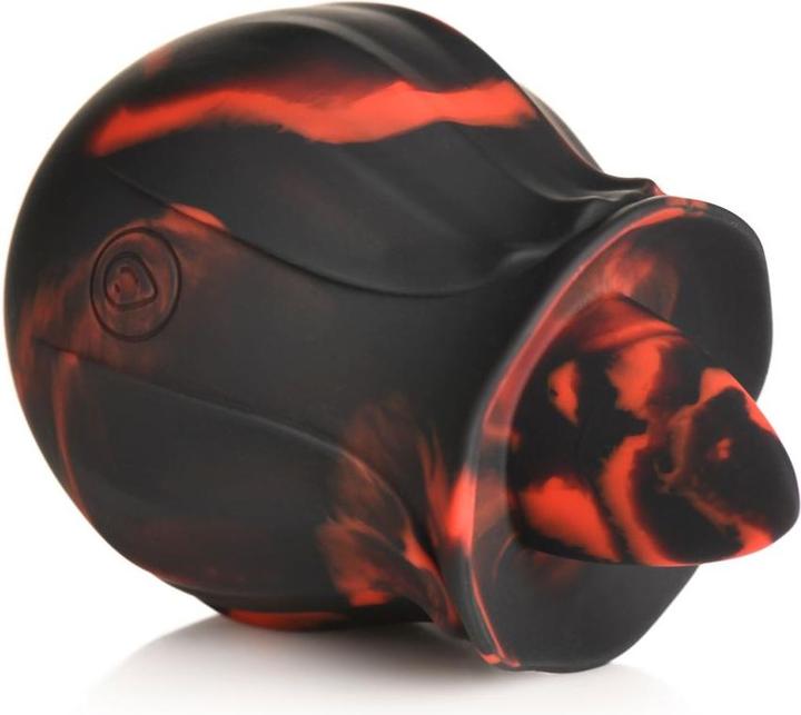 Produktbild Frisky BLOOMGASM Black Kiss Rimmende RosenVibrator Rot/Schwarz
