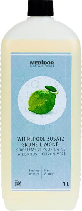 Medidor Whirlpool Zusatz Grüne Limone 1 Liter (1000 ml, Badesalz)