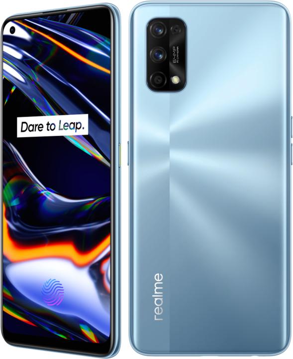 Produktbild realme 7 Pro (128 GB, Mirror Silver, 6.40", Dual SIM + SD, 64 Mpx, 4G)