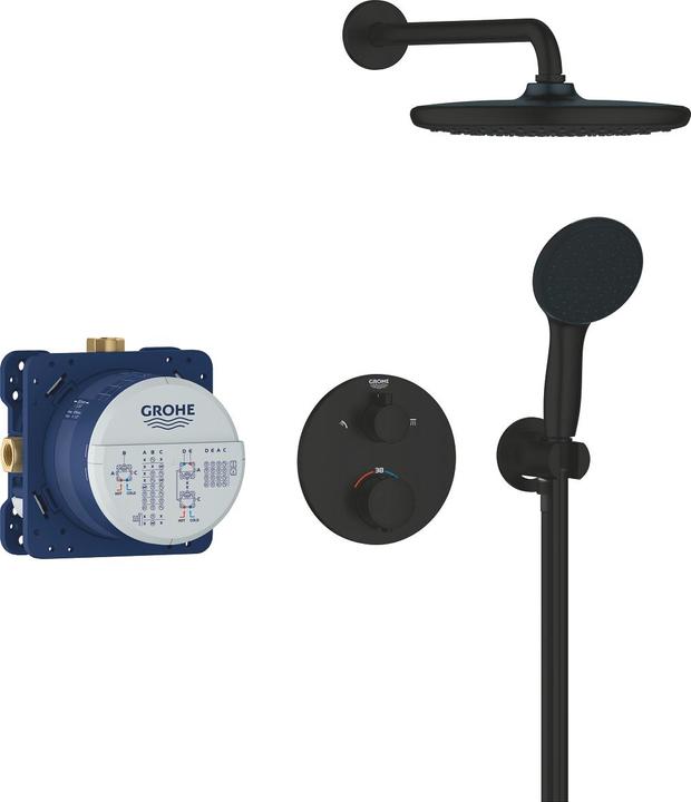 Produktbild Grohe Precision Thermostat Unterputz-Duschsystem mit Vitalio Start 250 Kopfbrause und Vitalio Start 110 Ha