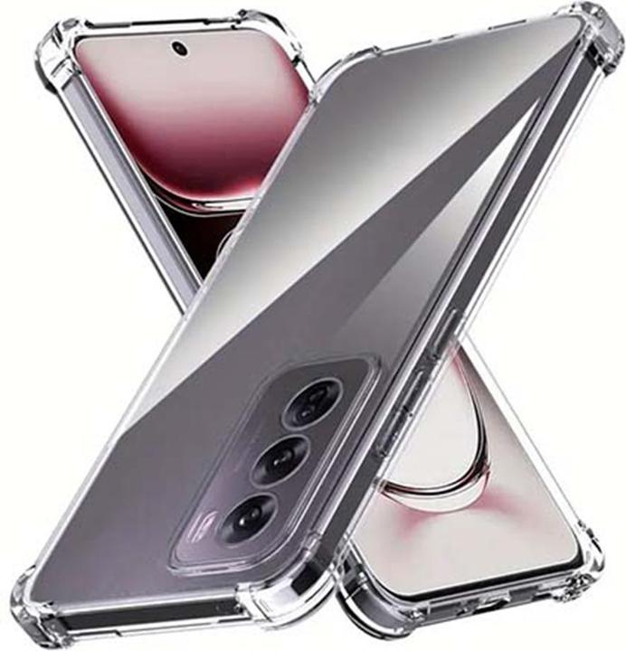Produktbild Techsuit - Shockproof Clear Silicone - Oppo Reno12 Pro - Clear (Oppo Reno12)