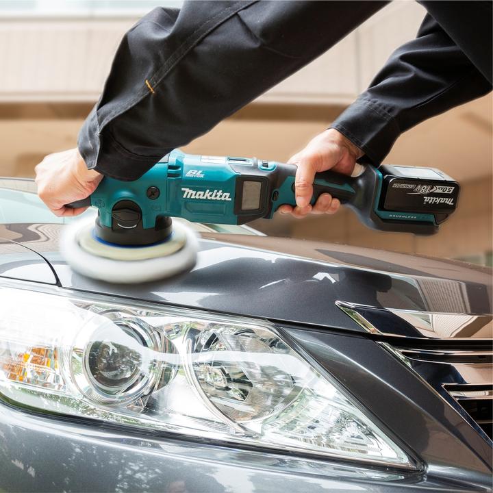 Image du produit Makita POLIER 18V DPO600RTE 150mm 2x5.0Ah (Polisseuse excentrique, 18 W)